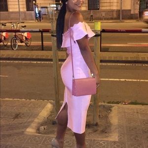 ‘Amadea’ House of CB Lilac Bandage Midi